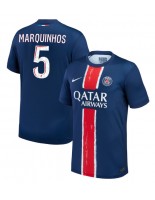 Paris Saint-Germain Marquinhos #5 Domácí Dres 2024-25 Krátký Rukáv